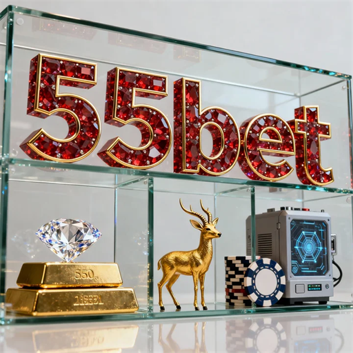 Novo logo da 55bet pg